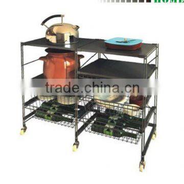 Hot!portable wire storage shelf