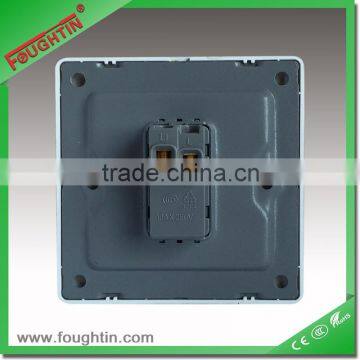 1 Gang 2 Way Switch Plastic Plate Electric Wall Switch