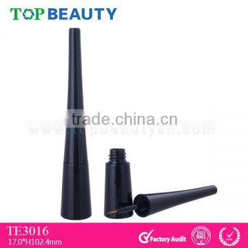 TE3016- Best Seller Slim Black Plastic Makeup Eyeliner Tube