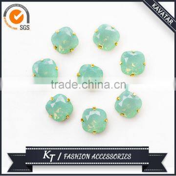 crystal opal fancy rhinestone for sew on clothes crystal stone