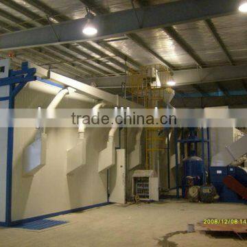 XDL-SC1508-M1 Scraper Conveyor Type Sand Blasting Room