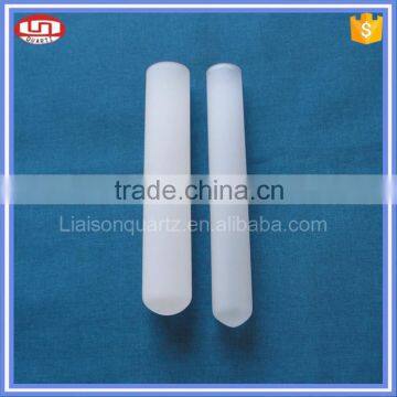 Round End Frosted Quartz Glass Tube photo-2