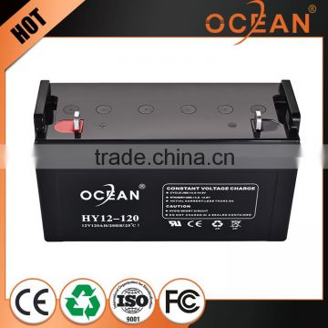 12V big discount 120ah standard electrical OPZS solar battery