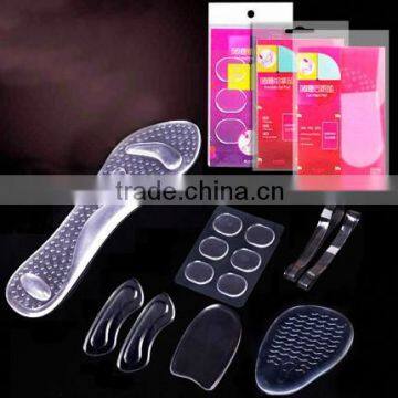 Unisex Silicone Heel Protector Foot Care Gel Protectors Heel Cushions heel pain relieve insole