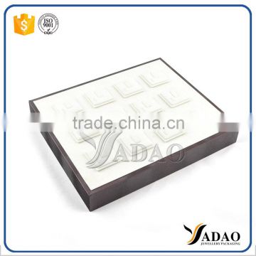 customize square stacking jewelry box ring display tray