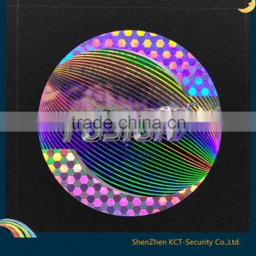 100% manufacturer Professinal security 2D / 3D Dot matrix laser Sticker Label