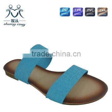 2015 newest design ladies flip flop slippers women shoes thailand
