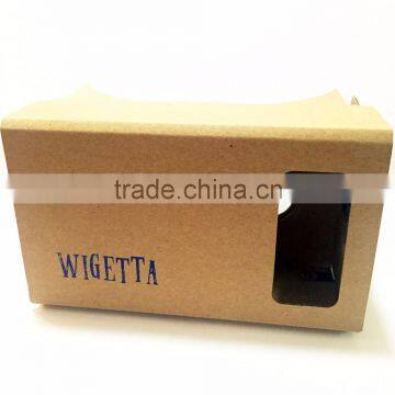 Custom Logo Printing 3D VR Adjustable Google Cardboard Lenses