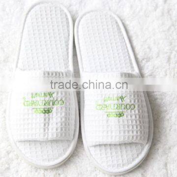 Waffle Check Hotel Slippers, Made in China