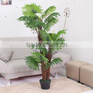 China factory artificial fake palm tree wholesale artificial home decoration plant