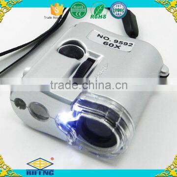 60x Pocket Microscope With Led/ uv Lamp photo-4