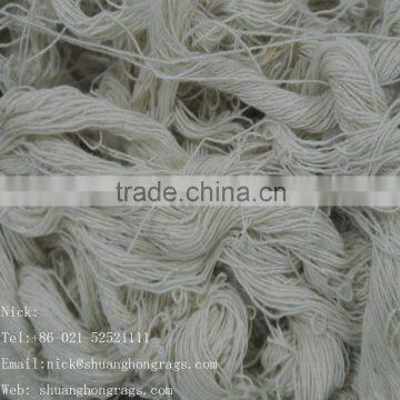 Bulk Pure White Cotton Waste in Workshop photo-2