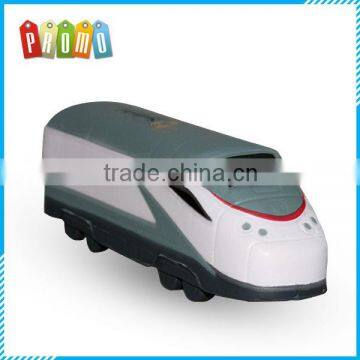 Multicolor Bus Shaped PU Stress Reliever, PU Foam Stress Ball