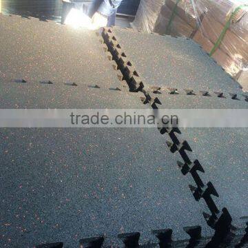 Gym Interlocking Rubber Tiles Factory Price Interlocking Rubber Flooring