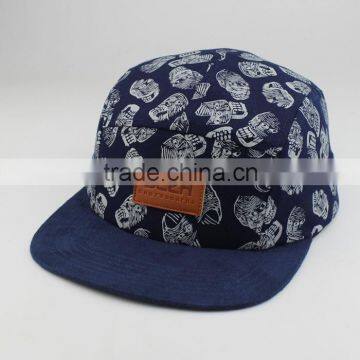 Floral 5 Panels Adjustable Cap/5 Panel Caps Hot Sale photo-3