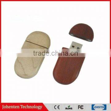 Wholesale LOGO Customized Fashion Wooden Pen Drive 8GB 16GB 32GB USB 2.0 Usb Flash Drive Pendrive Thumb Drive Memory Stick photo-2