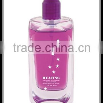 100ml with spray perfume glass empty bottle