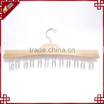 Wooden belt hanger with 12 racks CK0730C