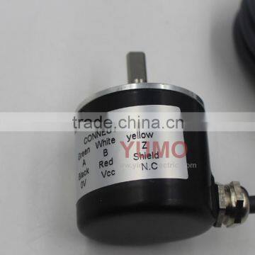 YUMO ISC3806 3600PPR 5V CNC System Solid Shaft Encoder Optical Price Incremental Rotary Encoder photo-3