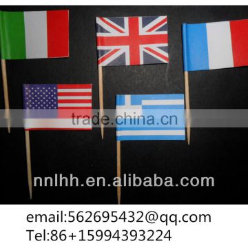 National mini stick flags,Flag Toothpicks,toothpicks flag