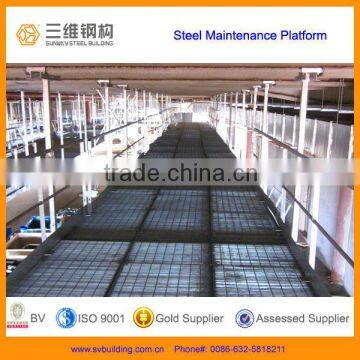 Galvanized Steel Walking Platform