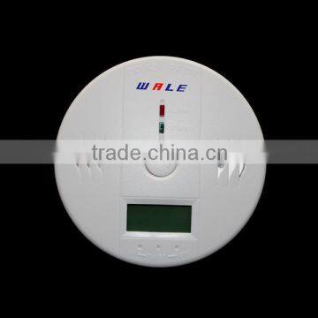 Damp-proof Carbon Monoxide Detector with LCD Screen indicator