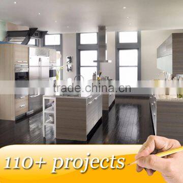 Newest Design Customized Color Cabinet in Kitchen