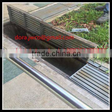 Singpore hot sale high heel galvanized outdoor channel grating