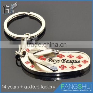 Customized top quality cowboy boot keychain hot sale