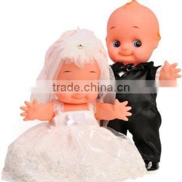 Factory direct sale Wedding Decoration,vinyl Weding Decoration Crafts dolls,Wedding Decoration doll toys