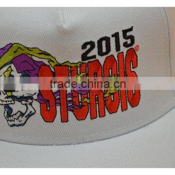 3D Embroidery Flat Binn Cap,custom Snapback Hat