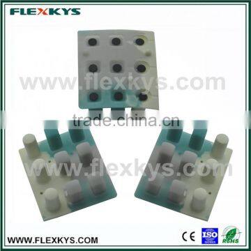 Flexkys waterproof silicone rubber keypads for mobile phone