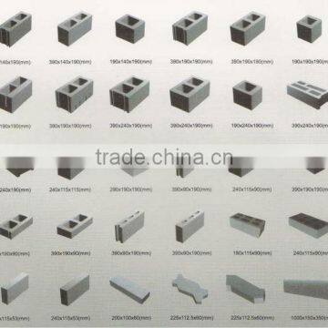 Cement Hollow Brick/Block Machine/Wall Brick Machine QT6-15 photo-3