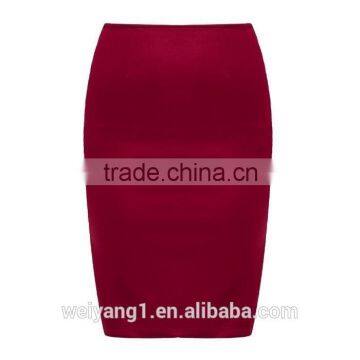 OL Style Pencil Skirt With Zipper Woman Skirt Fashion