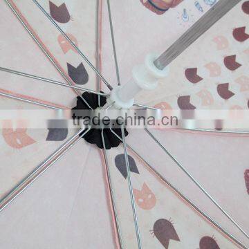 Cheap Custom Design Girls Straight Kids Umbrella photo-4