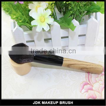 wooden handle highlight powder blusher makeup brush