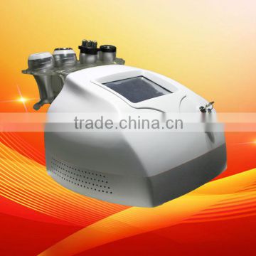 Manufacturer supply 4 handles 2014 vacuum ultrasound vibrating body massager slimming machine