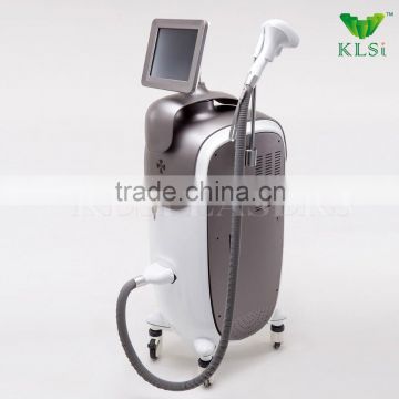 KLSI Best laser diode 808nm hair removal machine with 12*12 mm2 spot size