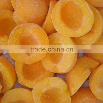 IQF yellow peach halves