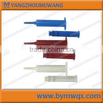 high quality 10ml veterinary medical plastic syringe