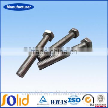 M8 M24 SS304 astm a325 stainless steel hex m24 bolt and nuts