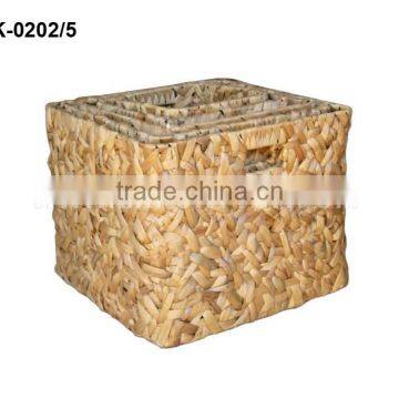 Hot Selling Water Hyacinth Basket