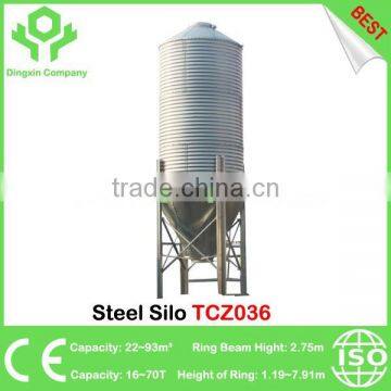 China Best 10~70 Tons Steel Silo TCZ036
