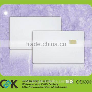 China supplier blank contact IC card free sample