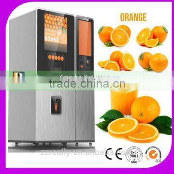 110V 220V Automated vending,coin operated orange juice fruit vending machine