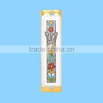 ceramic religion crafts decorative mezuzah scrolls