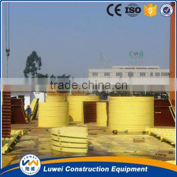 Assemble silos for used concrete block making machine