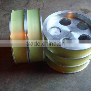 wheel for elevated working platform