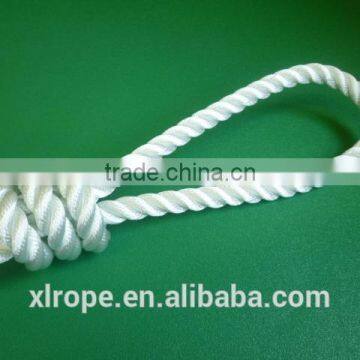 3 strand hot sale high strength mooring nylon rope