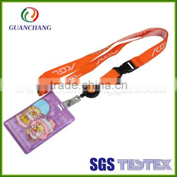 Wholesale Products China yoyo reel id card holder lanyard/badge reel lanyards